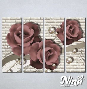 Slike na platnu Najlepse ruze Nina354_4