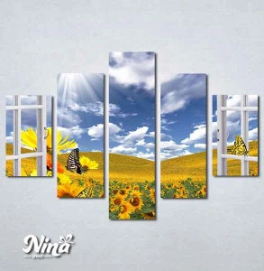 Slike na platnu Polje suncokreta Nina456_5