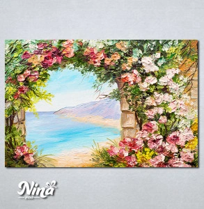 Slike na platnu Prolaz ka moru Nina461_P
