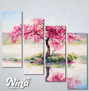 Slike na platnu Roze drvo Nina336_4 - Img 3