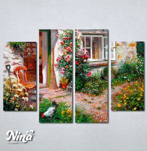 Slike na platnu Seoska kuca Nina435_4 - Img 2