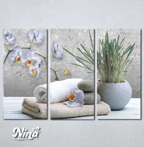 Slike na platnu Spa ljubicasta orhideja Nina459_3