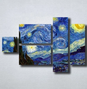 Slike na platnu Starry Night Vincent Van Gogh Nina149_5 - Img 2