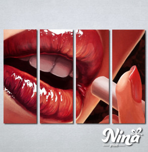 Slike na platnu Usne Nina248_4