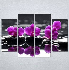 Slike na platnu Wellness spa ljubicasta orhideja Nina 183_4 - Img 3