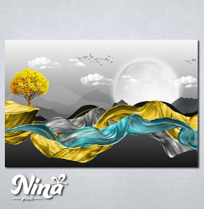 Slike na platnu Zlatno drvo Nina417_P