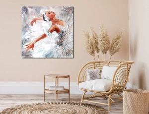 Moderne slike na platnu Balerina ms101