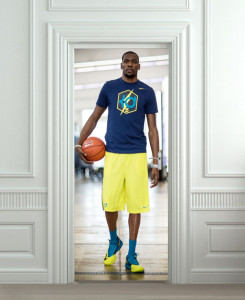 Nalepnica za vrata Kevin Durant 6082
