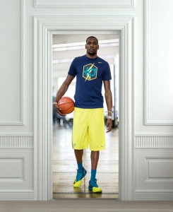 Nalepnica za vrata Kevin Durant 6082