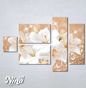 Slike na platnu Beli ljiljani Nina389_5 - Img 3