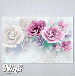 Slike na platnu Cvetna slika Nina385_P
