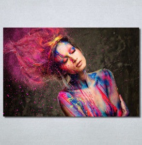 Slike na platnu Devojka boje Nina30372_P