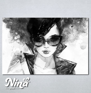 Slike na platnu Devojka model Nina411_P