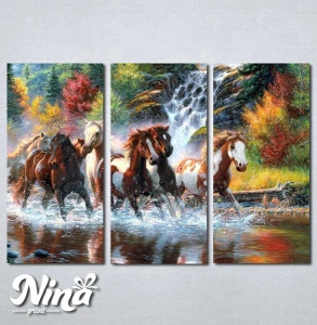 Slike na platnu Konji art Nina249_3