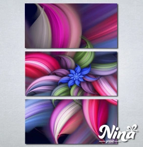 Slike na platnu Šarena apstrakcija Nina251_3 - Img 3