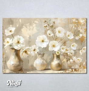 Slike na platnu Vaze sa cvecem Nina568P