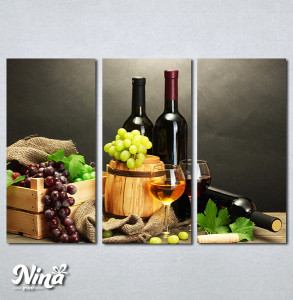 Slike na platnu Vino i grozdje Nina478_3
