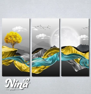Slike na platnu Zlatno drvo Nina417_3
