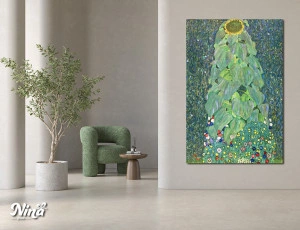 Gustav Klimt Sonnenblume RP088