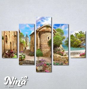 Slike na platnu Bajkoviti predeli Nina376_5