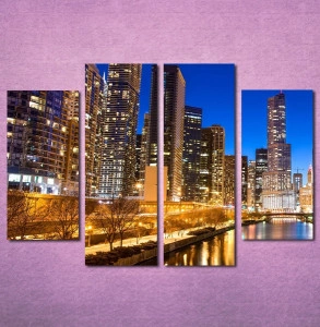 Slike na platnu Chicago Nina3095_4 - Img 2