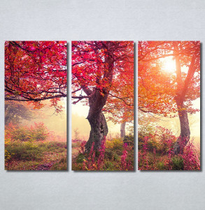 Slike na platnu Crveno drvo u jesen Nina30370_3