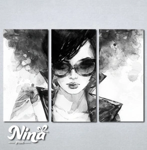 Slike na platnu Devojka model Nina411_3
