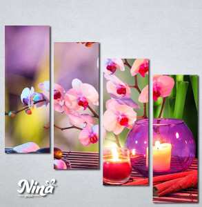 Slike na platnu Orhideja i zen kamenje Nina429_4 - Img 3