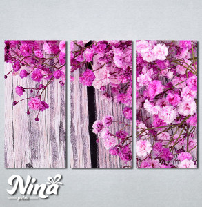 Slike na platnu Pink cvetovi Nina285_3