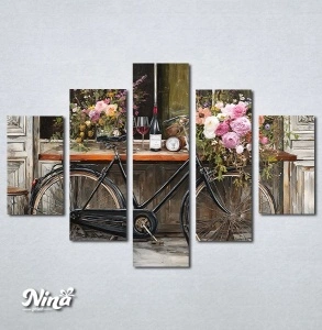 Slike na platnu Vintage kafic Nina669_5