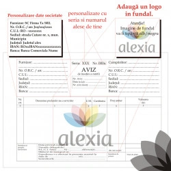 Aviz de Insotire a marfii personalizat