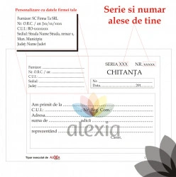 Chitantier personalizat