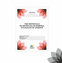 Fisa individuala de instructaj In domeniul situatiilor de urgenta (color)