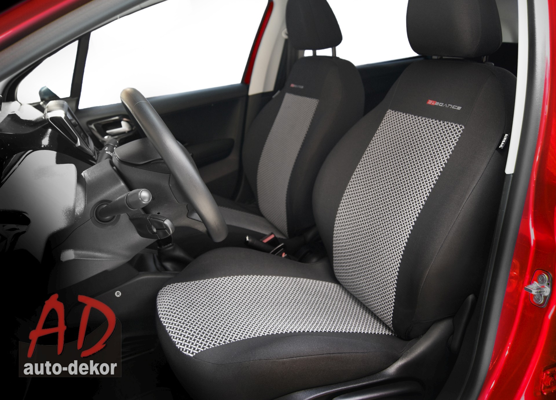 Huse auto universale din material textil