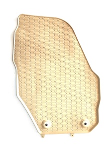 Covorașe cauciuc bej/crem Volvo S60/V60 (2) 2010-2019 - Img 3