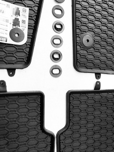 Covorase cauciuc cu clipsuri de prindere Fabia 1 VW Polo4 Seat Ibiza 3 99-2009 - Img 6