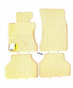 Covorase cauciuc bej/crem BMW S5 E60/E61 2003-2010