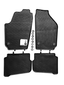 Covorase cauciuc cu clipsuri de prindere Fabia 1 VW Polo4 Seat Ibiza 3 99-2009