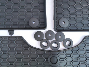 Covorase cauciuc Ford Galaxy MK1 95-2006 VW Sharan Seat Alhambra 95-2010 5 locuri - Img 2