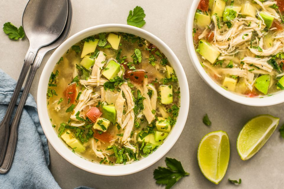 Supa mexicana condimentata