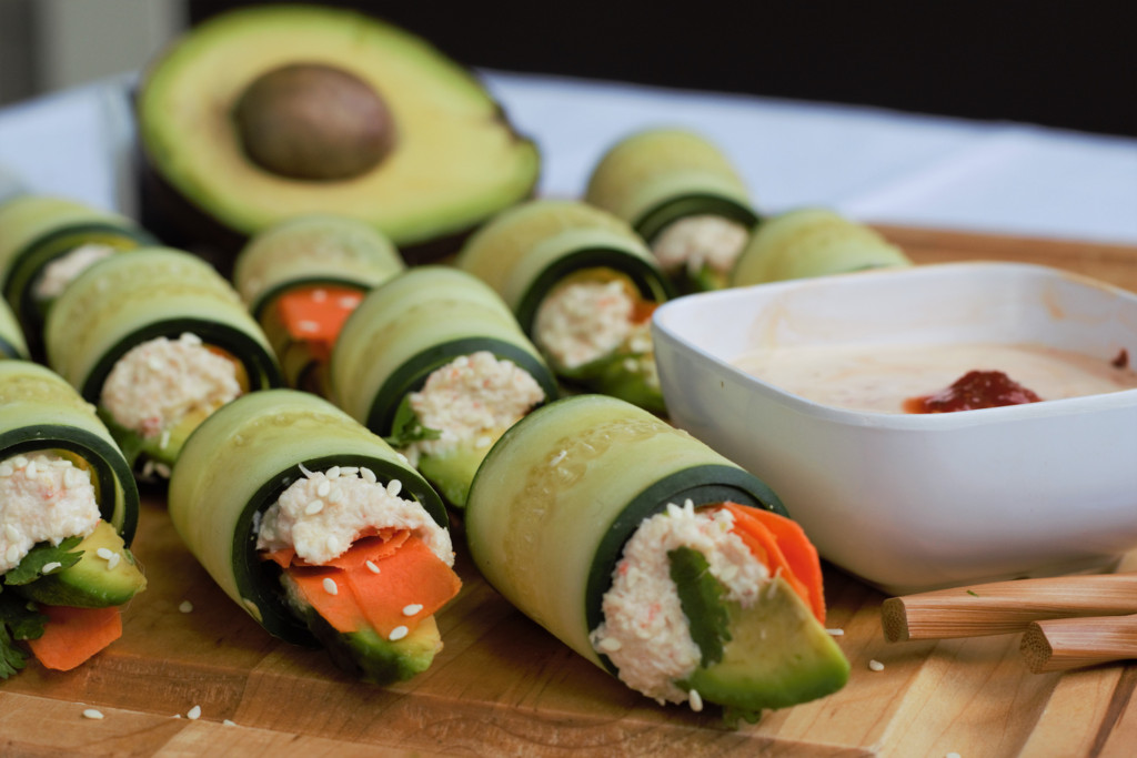 Sushi din castraveti