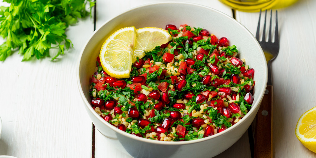 Salata Tabbouleh cu rodie