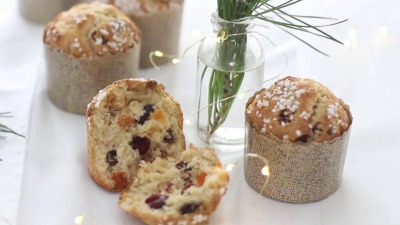 Muffins tip panettone