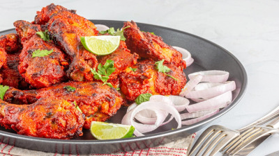 Pui Tandoori la cuptor