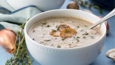 Supa crema de ciuperci