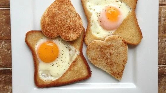 toast cu ou reteta