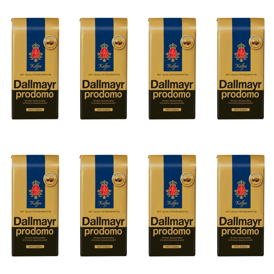 Pachet 8 x Cafea Boabe Dallmayr Prodomo Coffee 500g