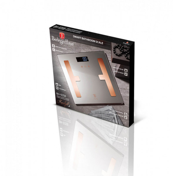 Cantar digital greutate corporala Moonlight Collection BerlingerHaus BH 9358