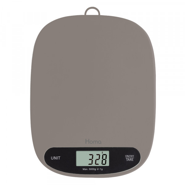 Cantar HOMA HS-05N NORSK, cantar electric de bucatarie, maro, 5kg 1003548