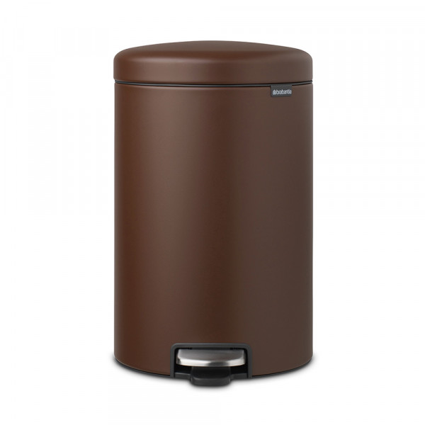 Coș de gunoi cu pedală Brabantia NewIcon 20L, Mineral Cozy Brown 1005537